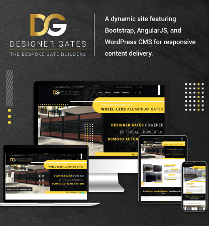 Designer Gates Website